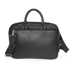 Chic Adjustable Leather Crossbody Messenger Bag for Professionals