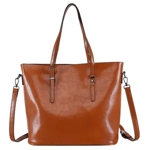 Funki Buys | Bags | Handbags | Women's Soft Leather Tote Bag
