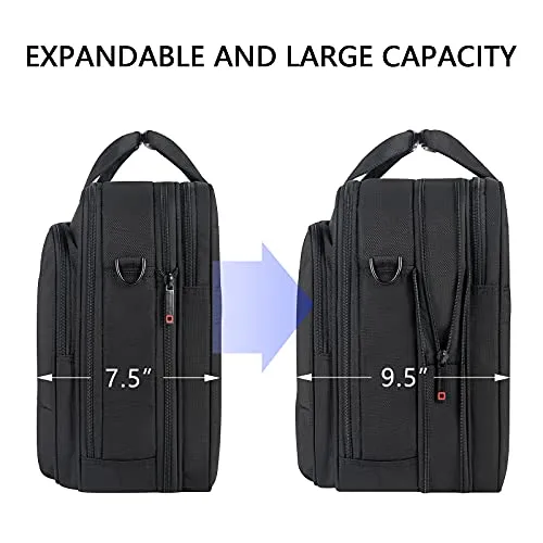 Men's Laptop Bag Briefcase, XL Gaming Computer Bag - Business