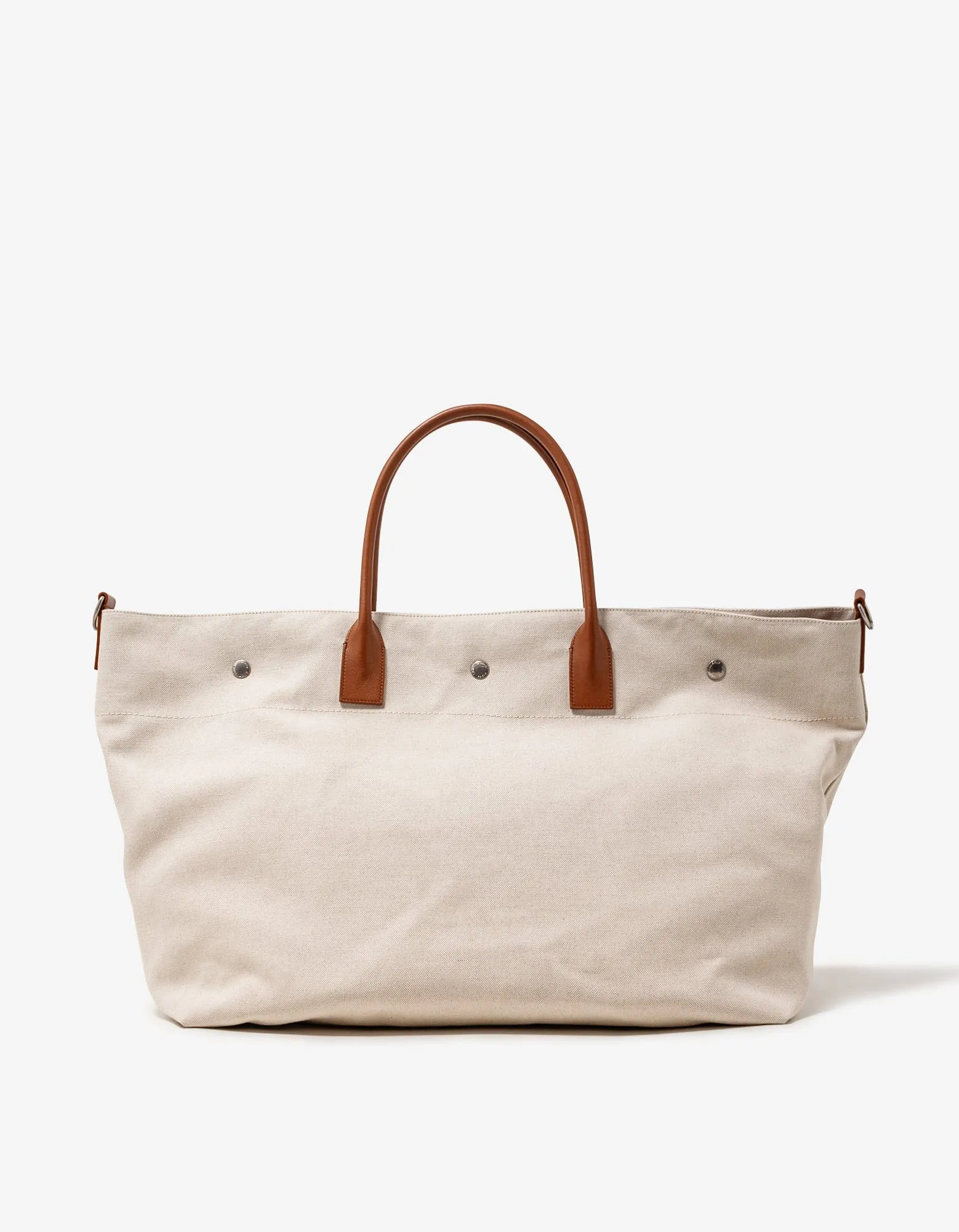 Saint Laurent Beige Rive Gauche Maxi Shopping Bag