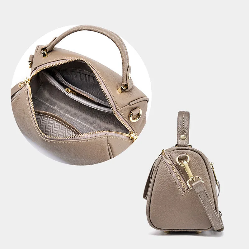 Women Minimalist Casual Leather Purse Shoulder Bag